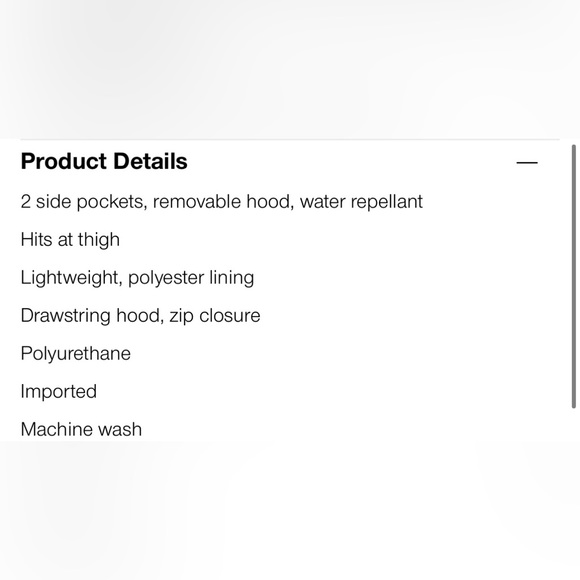 Kate Spade Rain Coat - Picture 3 of 5